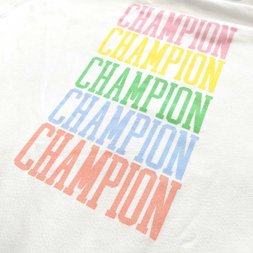 Champion Pastel Reverse Weave Hoodie Sweatshirt M - Picture 8 of 8